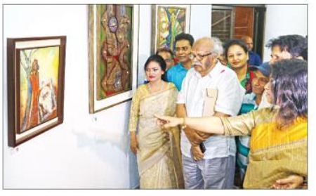 জয়নুল গ্যালারিতে ‘জাম্প স্টার্ট অ্যাট থার্টি’