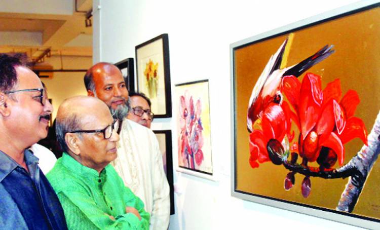লা গ্যালারিতে চলছে  একক প্রদর্শনী ‘রূপসী বাংলা’