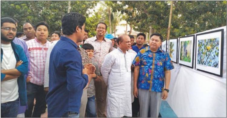 পাখির ছবি নিয়ে প্রদর্শনী