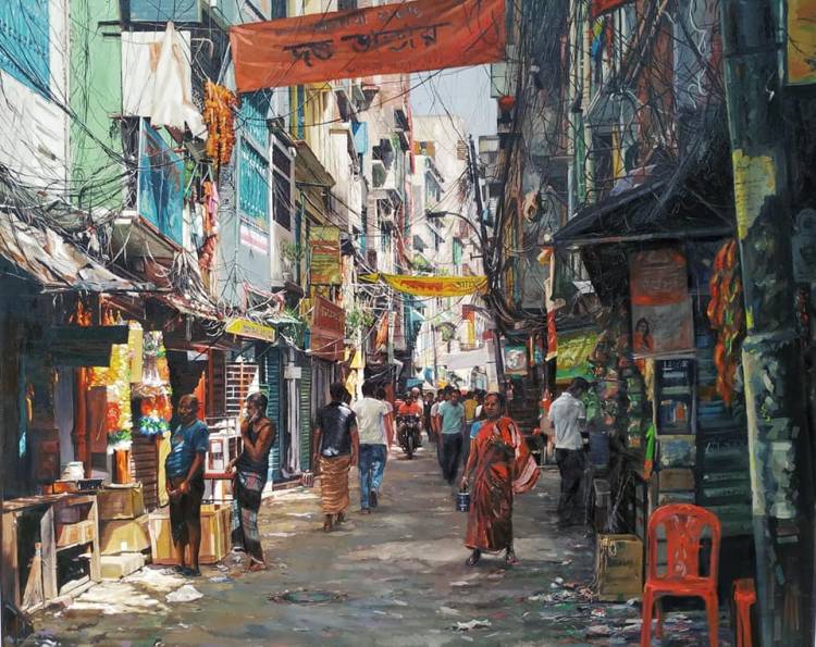 বিশ্বাস না হলেও এটি হাতে আঁকা ছবি !