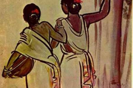 শিল্পাচার্যের ‘সাওতাল রমণী’ দেড় কোটি টাকায় বিক্রি