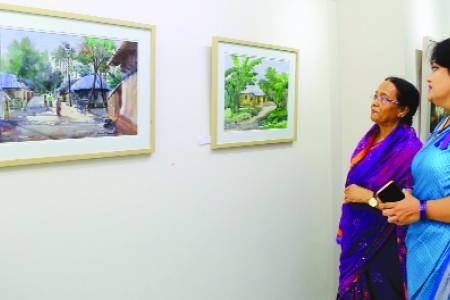 ২১ নারীর চিত্রকর্ম নিয়ে প্রদর্শনী ‘জলজ’