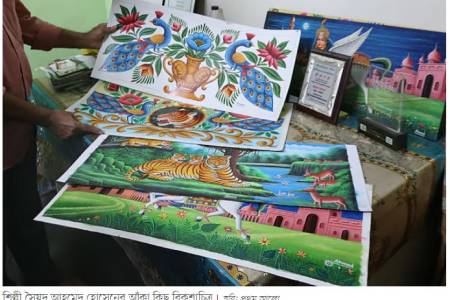 ইউনেসকোর স্বীকৃতি পাওয়া রিকশাচিত্রের এখন আর কদর নেই